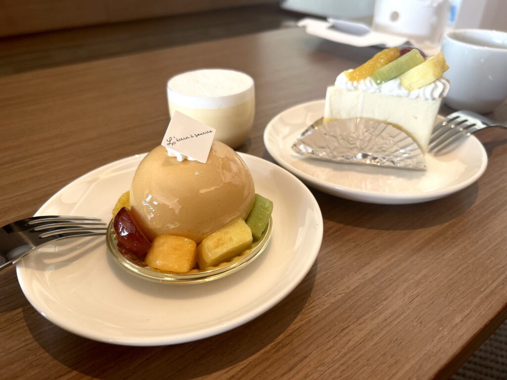 本日のケーキ3点セット
