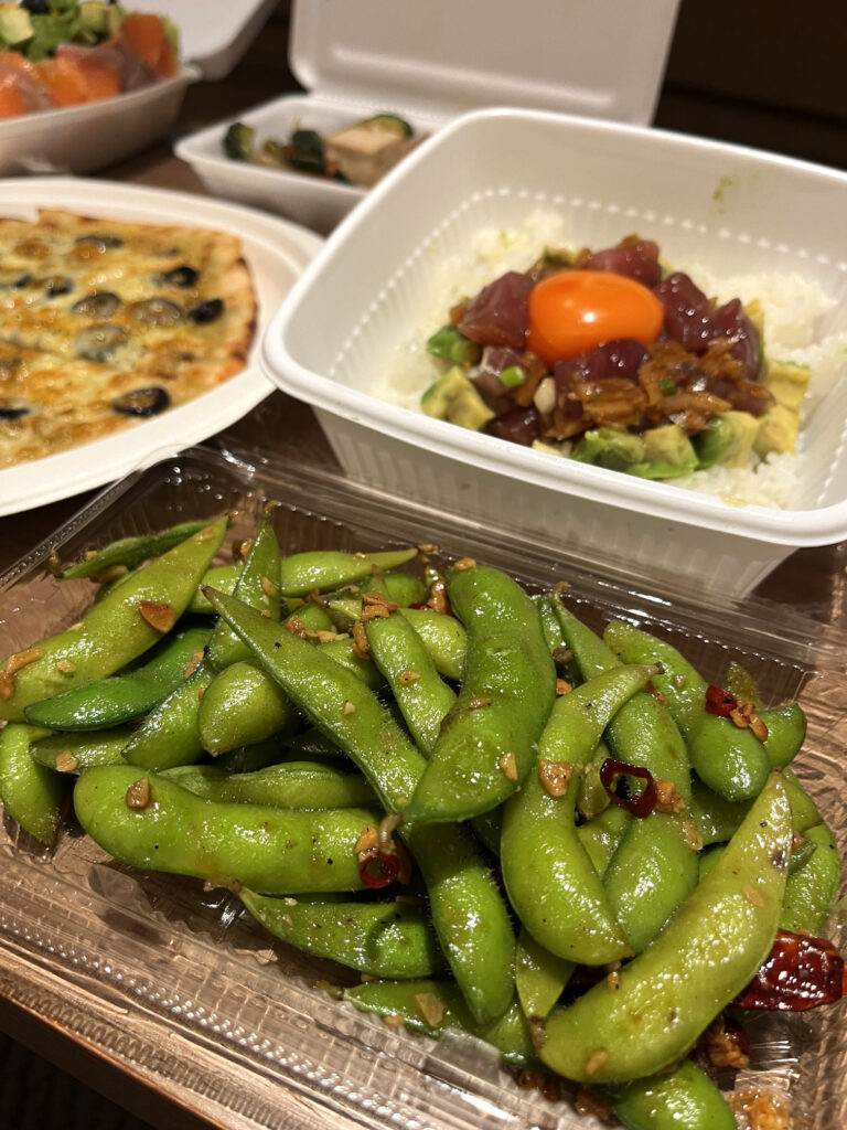 スパイシー枝豆