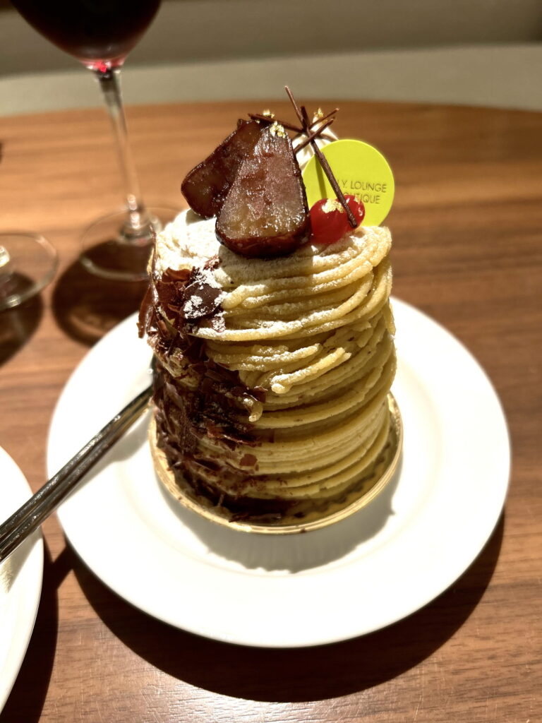 和栗のプレミアムモンブラン