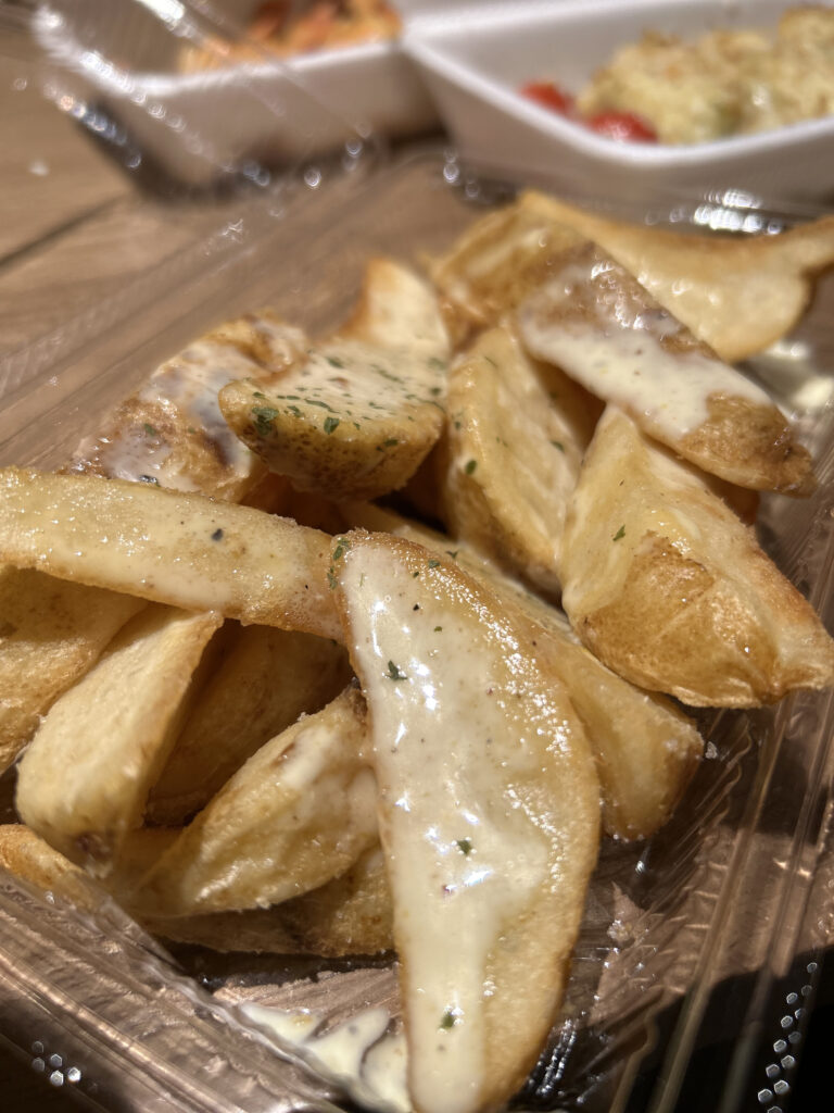 ハニーマスタードポテト