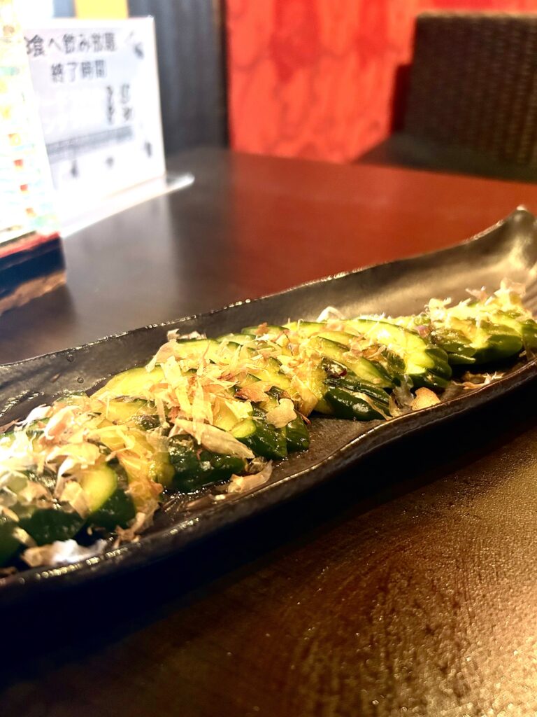 きゅうりの一本漬け